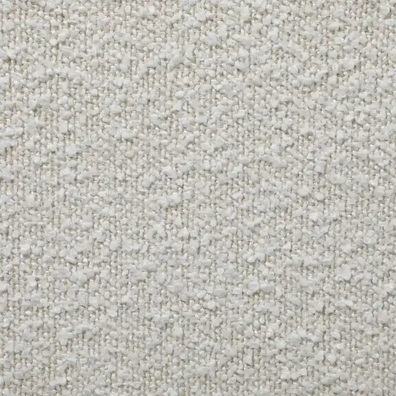 Poltrona girevole accentata in tessuto bouclé/beige, 1 posto