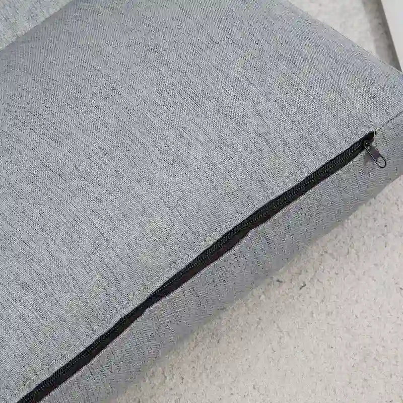 Sedia da pavimento pieghevole/Chaise longue grigia, 1 posto
