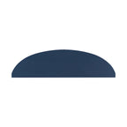 Consolle curva a 3 cassetti Nera/Blu Navy/Bianco Antico