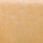 Panca da pranzo in legno imbottita naturale / nera, 2 posti