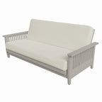 Struttura futon matrimoniale (2 persone) / Divano e letto, ciliegio grigio/scuro/caldo