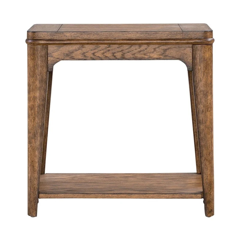 Tavolino da salotto singolo Sienna Brown Wood