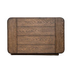 Tavolino da salotto singolo Sienna Brown Wood