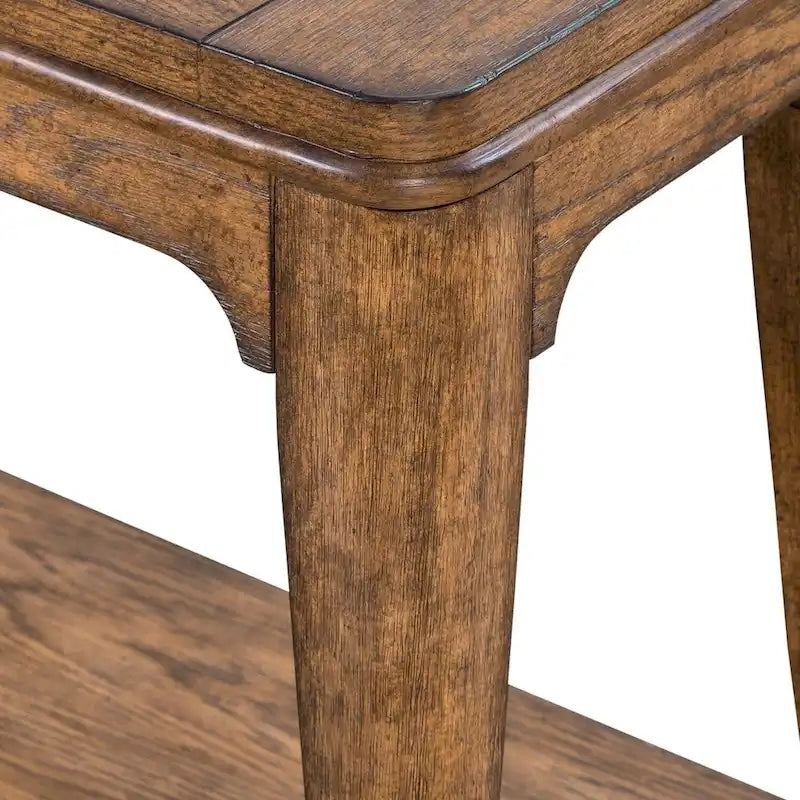 Tavolino da salotto singolo Sienna Brown Wood