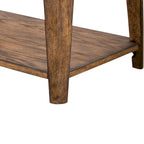 Tavolino da salotto singolo Sienna Brown Wood